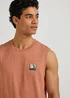 Orange Badge Vest Top - Small Image 3