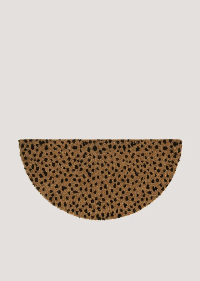 Dash Print Semi Circle Doormat