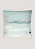 Blue Harbour Scene Cushion (43cm x 43cm) Image 1