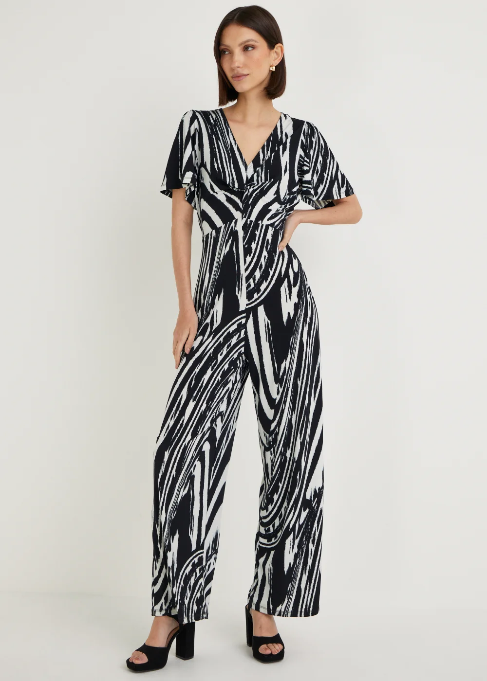 Et Vous Monochrome Print Jumpsuit - 8 Image 4