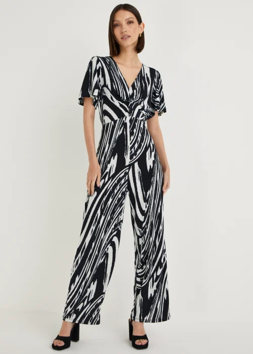 Et Vous Monochrome Print Jumpsuit - 8 Image 1