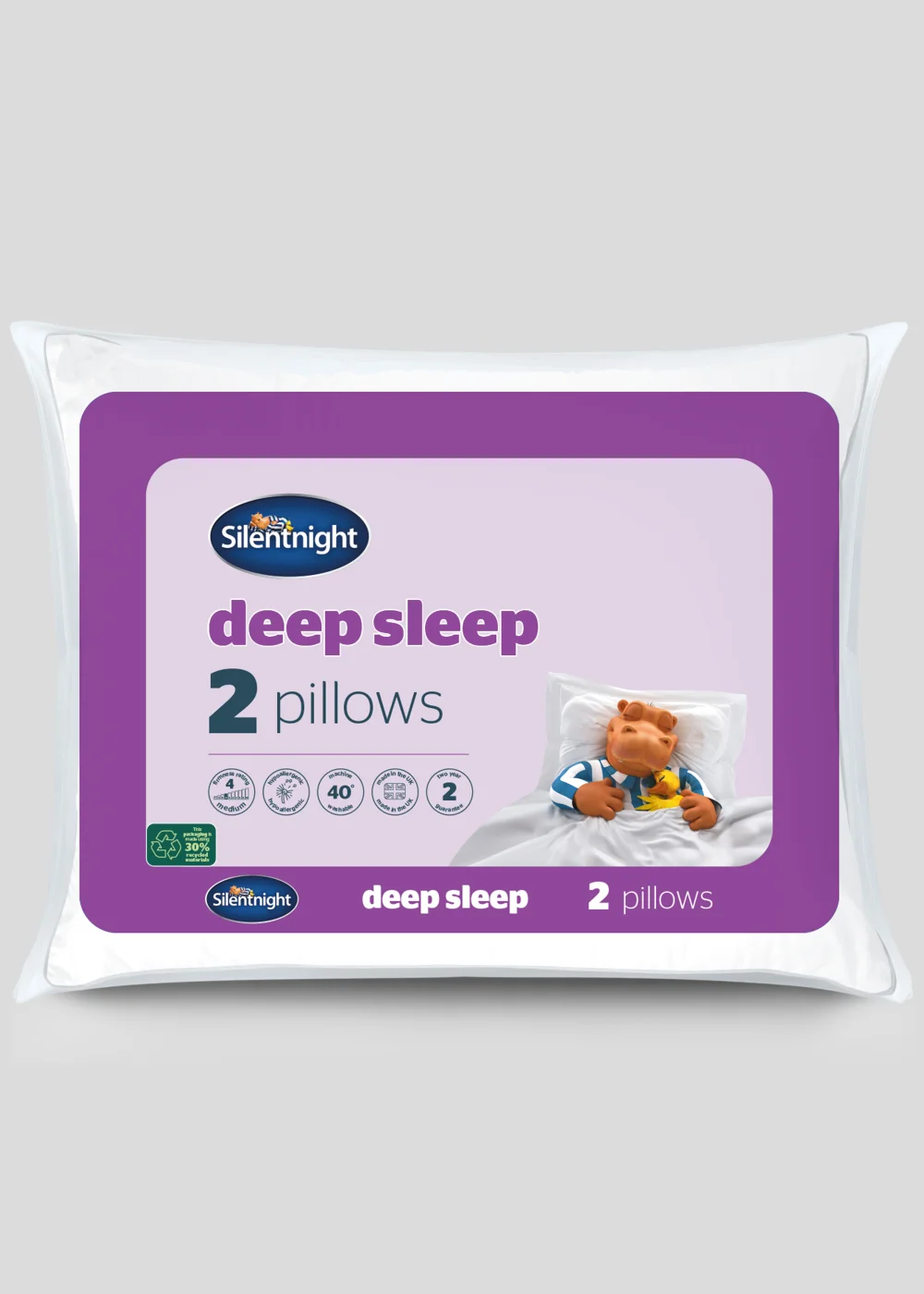 Silentnight Deep Sleep Pillow Pair Image 1