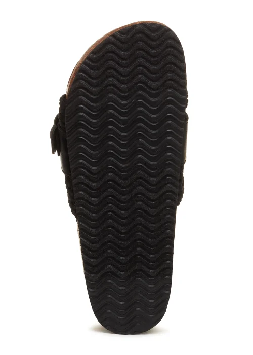 Rocket Dog Alma Black Cord Sliders - Size 4 Image 4