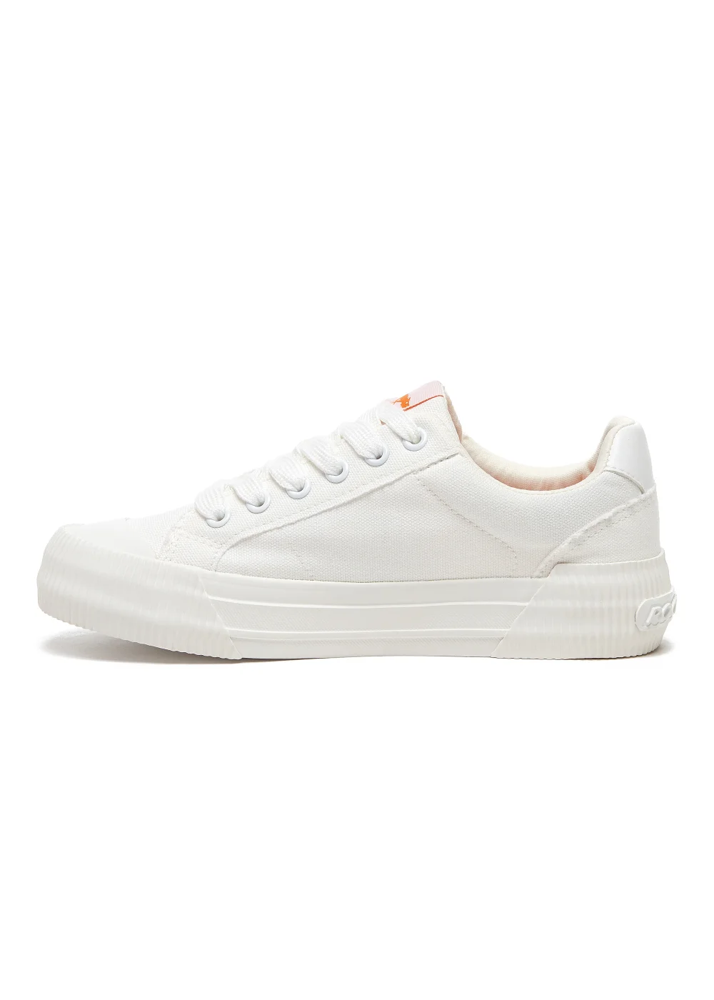 Rocket Dog White Cheery Canvas Sneakers - Size 4 Image 3