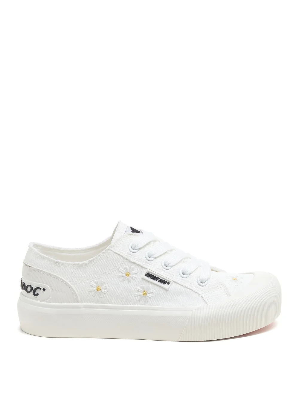 Rocket Dog Jazzin Plus Black Daisy Sneakers - Size 3 Image 2