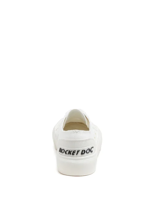 Rocket Dog Jazzin Plus Black Daisy Sneakers - Size 3 Image 3