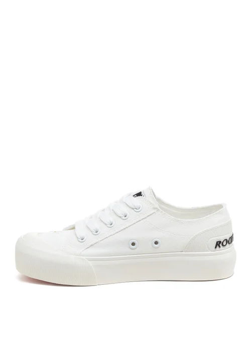 Rocket Dog Jazzin Plus Black Daisy Sneakers - Size 3 Image 4