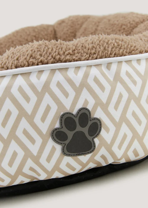 Natural Geo Round Pet Bed (50cm x 15cm) Image 2