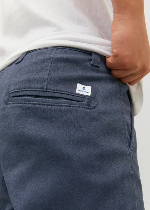 Jack & Jones Junior Navy Marco Dave Trousers (6-16yrs) - 8 Yrs Image 2