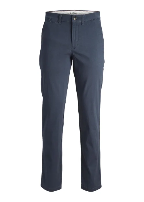 Jack & Jones Junior Navy Marco Dave Trousers (6-16yrs) - 8 Yrs Image 1