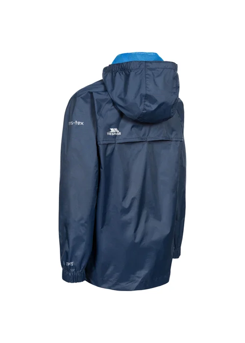Kids Trespass Qikpac Navy Jacket (2-12yrs) - 2-3 Yrs Image 2