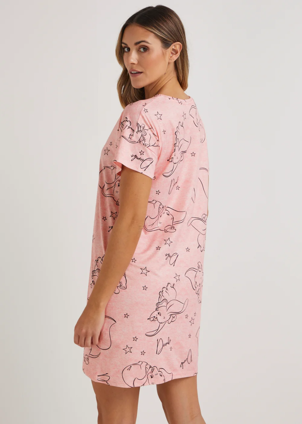 Pink Disney Dumbo Nightie - Small Image 2