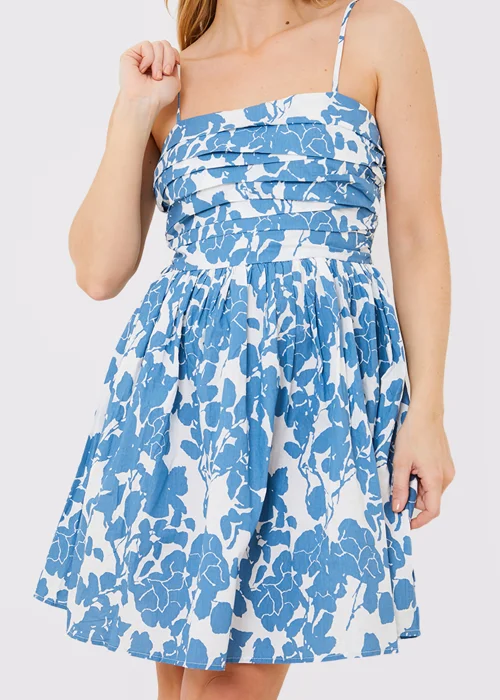 In the Style Jac Jossa Blue Floral Mini Dress - 8 Image 4