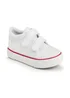 Start-Rite White Sandcastle Riptape Canvas Shoes - 7.5 F Image 2