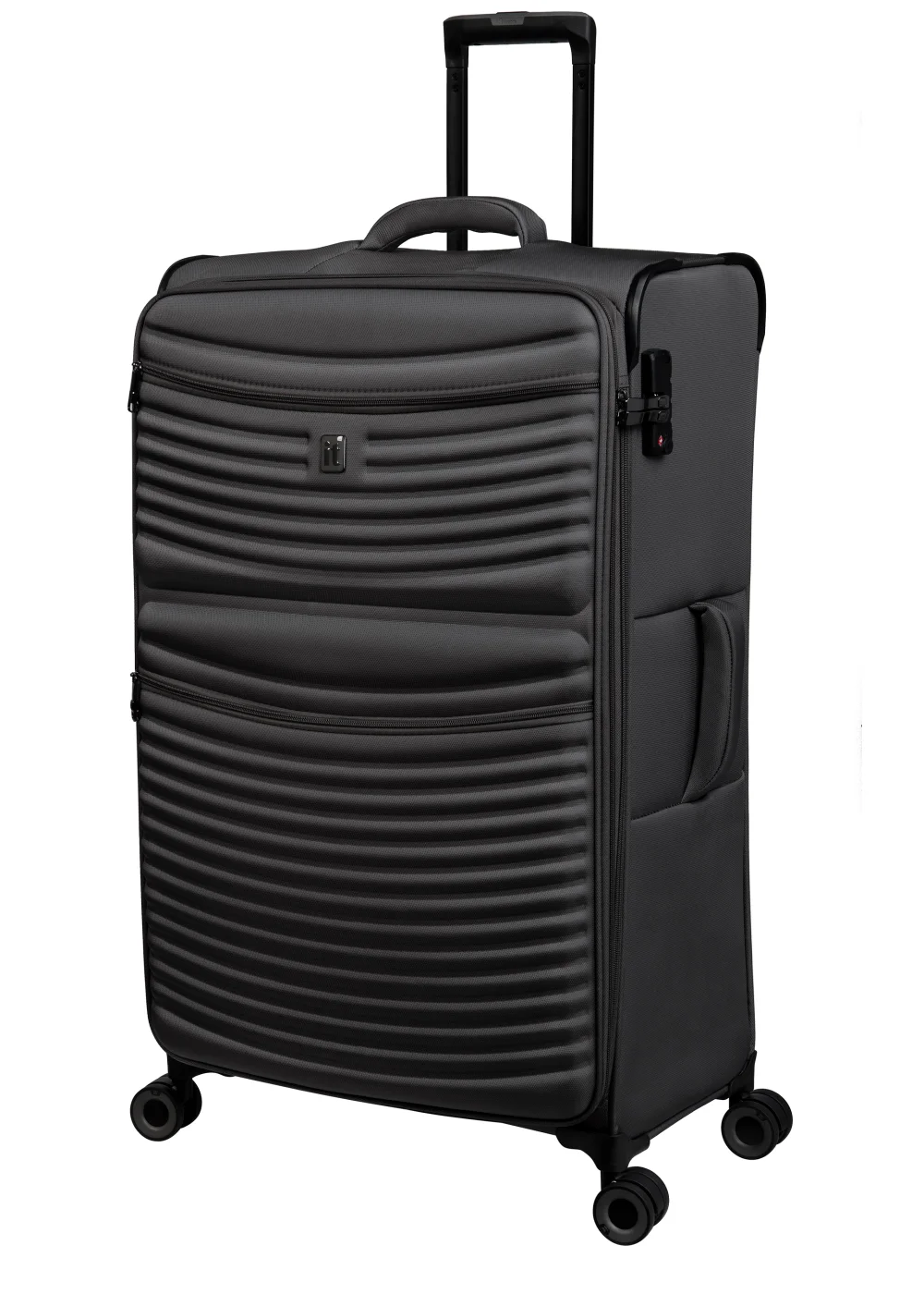 IT Luggage Precursor Grey Suitcase - Cabin Image 3