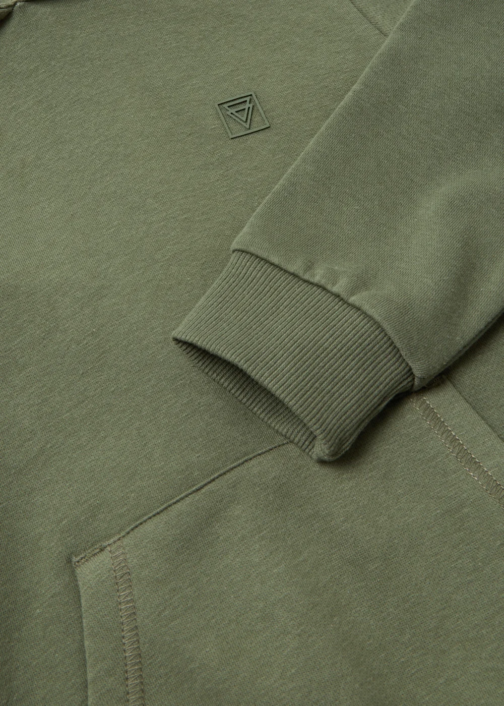 Boys Khaki Mesh Hoodie (4-15yrs) - 4 Yrs Image 2