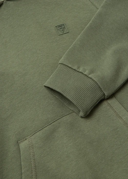 Boys Khaki Mesh Hoodie (4-15yrs) - 4 Yrs Image 2
