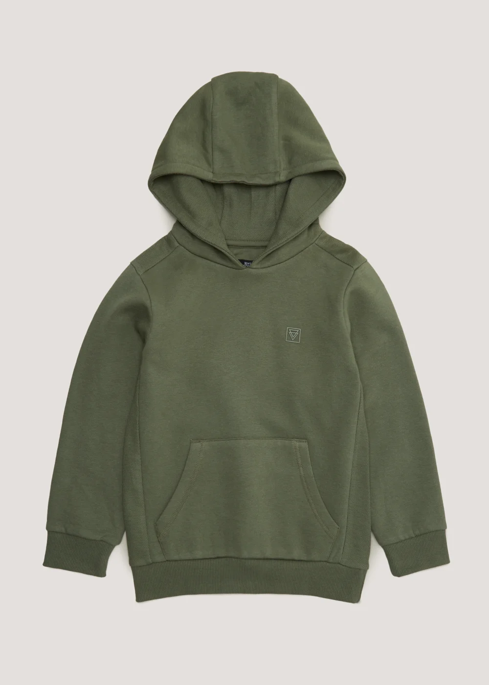 Boys Khaki Mesh Hoodie (4-15yrs) - 4 Yrs Image 1