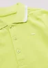 Boys Lime Polo Shirt (9mths-6yrs) - Age 9 - 12 Months Image 2