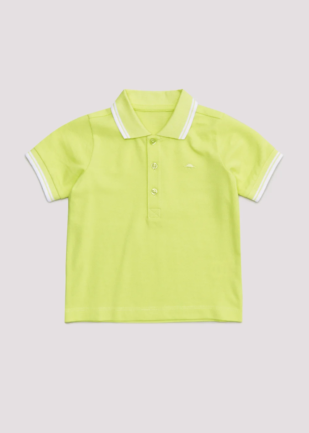 Boys Lime Polo Shirt (9mths-6yrs) - Age 9 - 12 Months Image 1