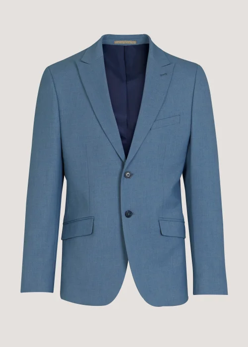 Taylor & Wright Ledger Blue Slim Fit Suit Jacket - 36 Chest Regular Image 5