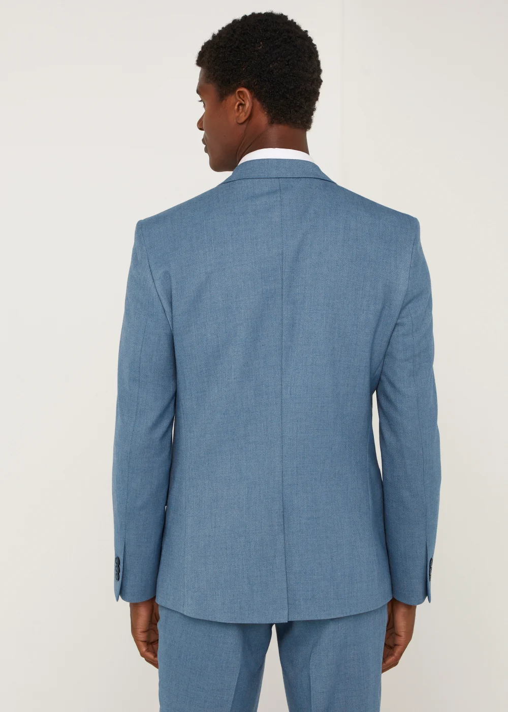 Taylor & Wright Ledger Blue Slim Fit Suit Jacket - 36 Chest Regular Image 2