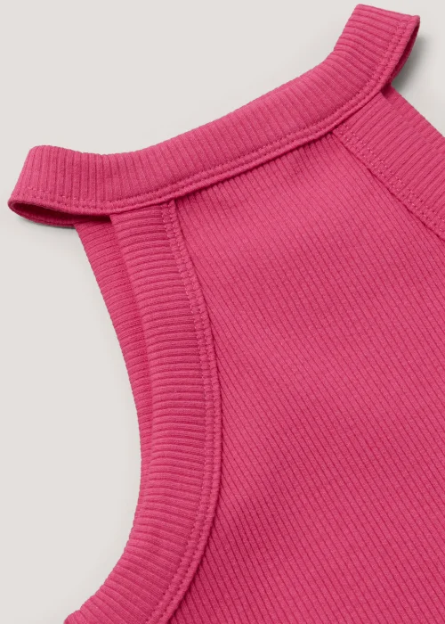 Girls Candy Couture Hot Pink Ribbed Dress (9-16yrs) - 9 Yrs Image 2