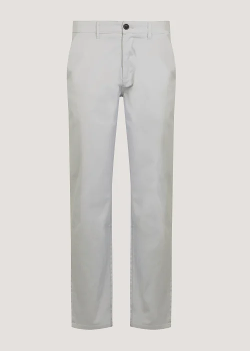 Ivory Straight Fit Stretch Chinos - 30 Waist Regular Image 5