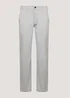 Ivory Straight Fit Stretch Chinos - 30 Waist Regular Image 5
