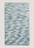 Blue Marl Bath Mat (50cm x 80cm) Image 1