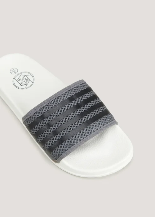 Charcoal Mesh Sliders - Size 6 Image 2