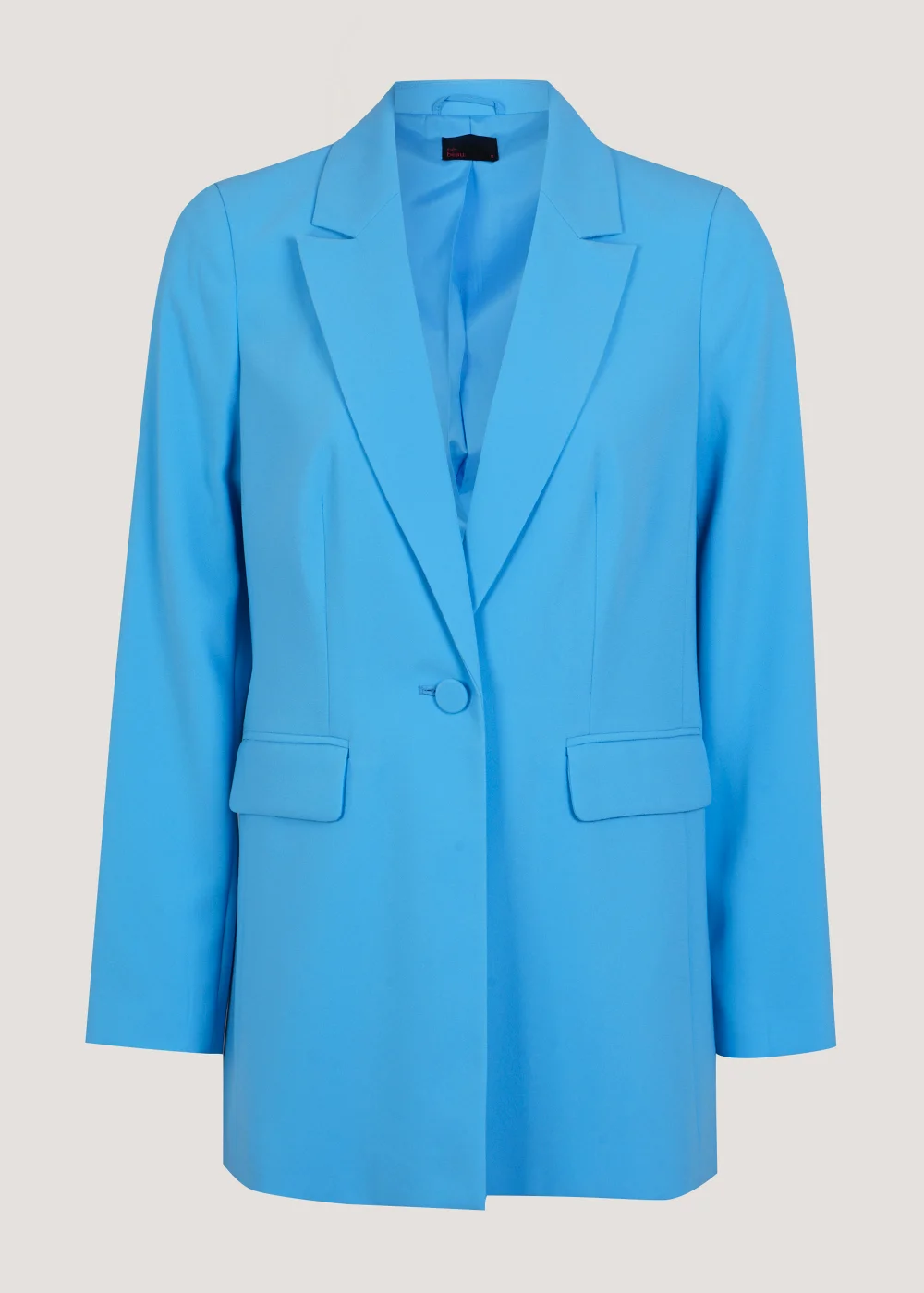 Be Beau Blue Crepe Blazer - 8 Image 5