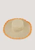 Natural Brim Sun Hat - One Size Image 1