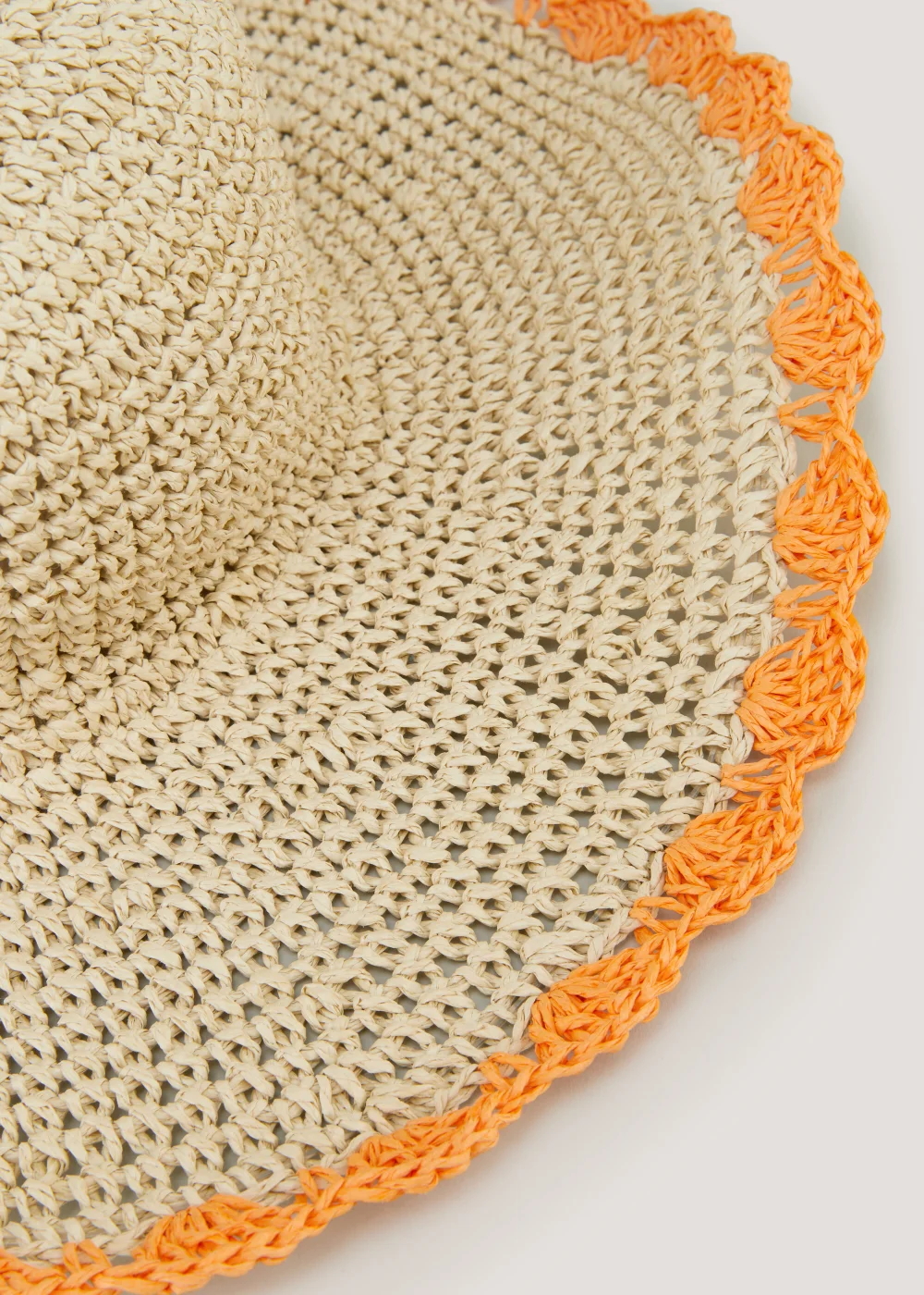 Natural Brim Sun Hat - One Size Image 2
