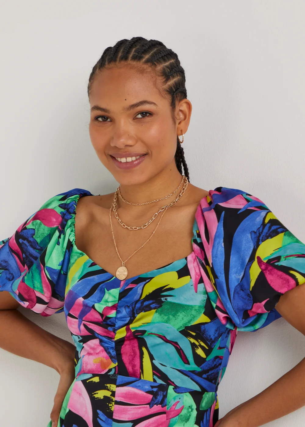 Be Beau Multicoloured Floral Jumpsuit - 8 Image 3