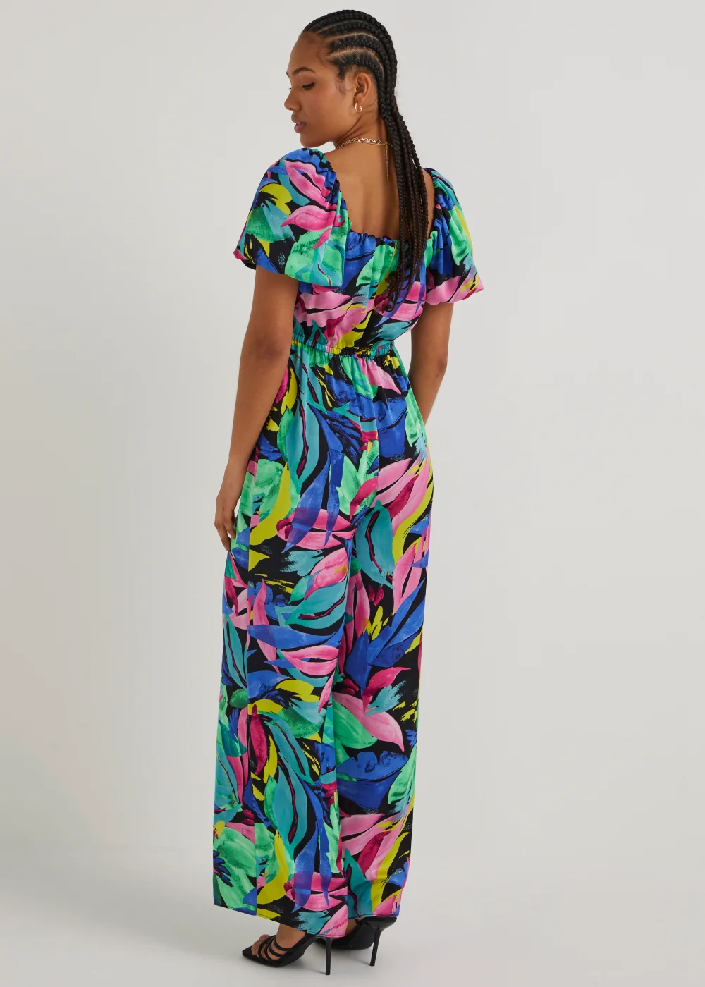 Be Beau Multicoloured Floral Jumpsuit - 8 Image 2