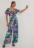 Be Beau Multicoloured Floral Jumpsuit - 8 Image 4