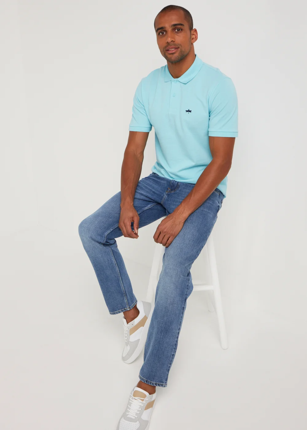 Light Blue Polo Shirt - S Image 4