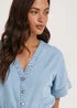 Mid Wash Denim Playsuit - 8 Image 3