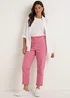 Ava Pink Mom Jeans - Size 08 29 leg Image 4