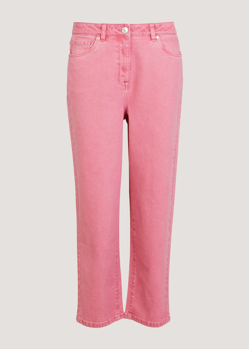 Ava Pink Mom Jeans - Size 08 29 leg Image 5