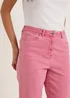Ava Pink Mom Jeans - Size 08 29 leg Image 3