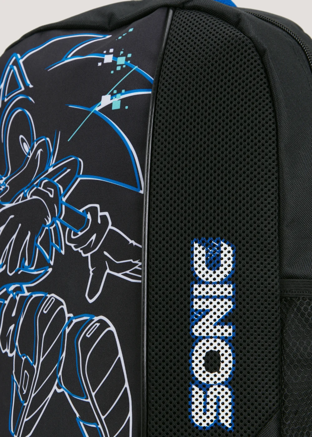 Kids Black Sonic Backpack - One Size Image 2