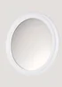 White Round Porthole Mirror (60cm) Image 2