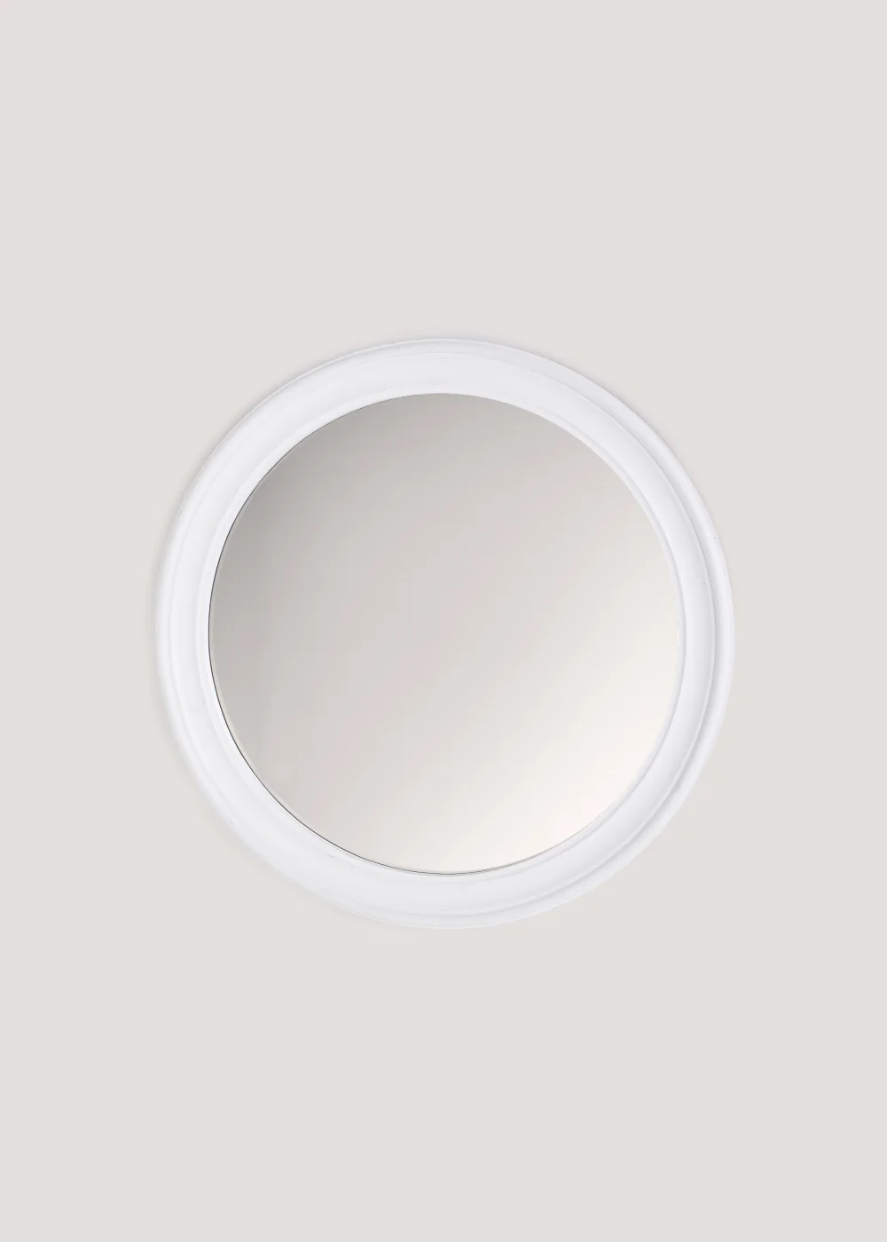 White Round Porthole Mirror (60cm) Image 1
