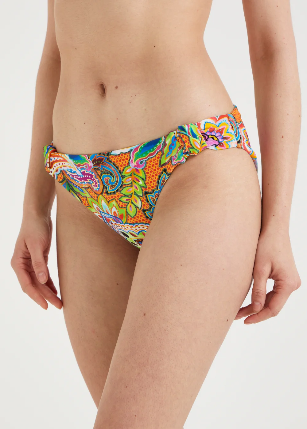 Be Beau Multicoloured Paisley Bikini Bottoms - 8 Image 3