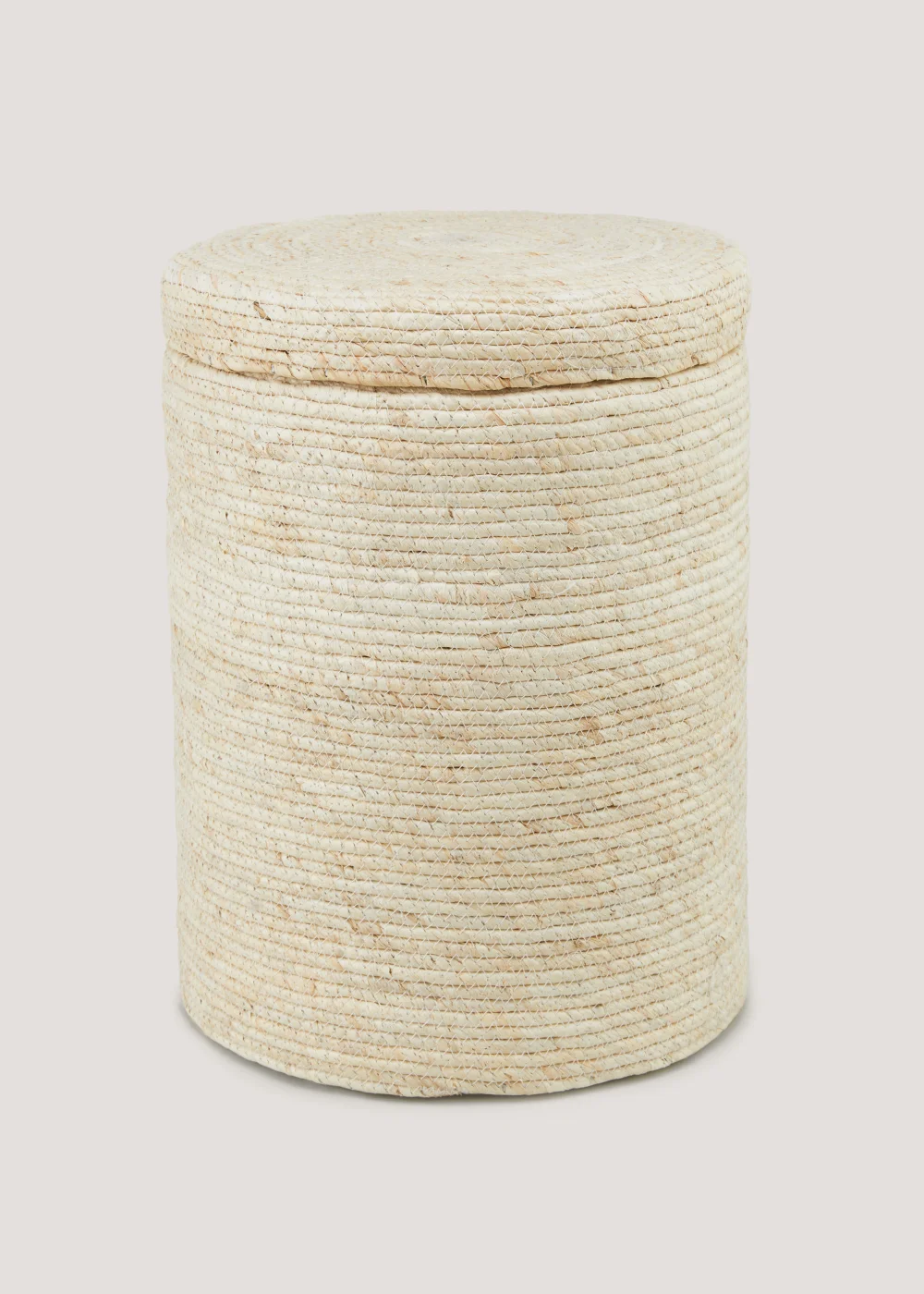 Natural Storage Pouffe (45cm x 43cm x 40cm) Image 1