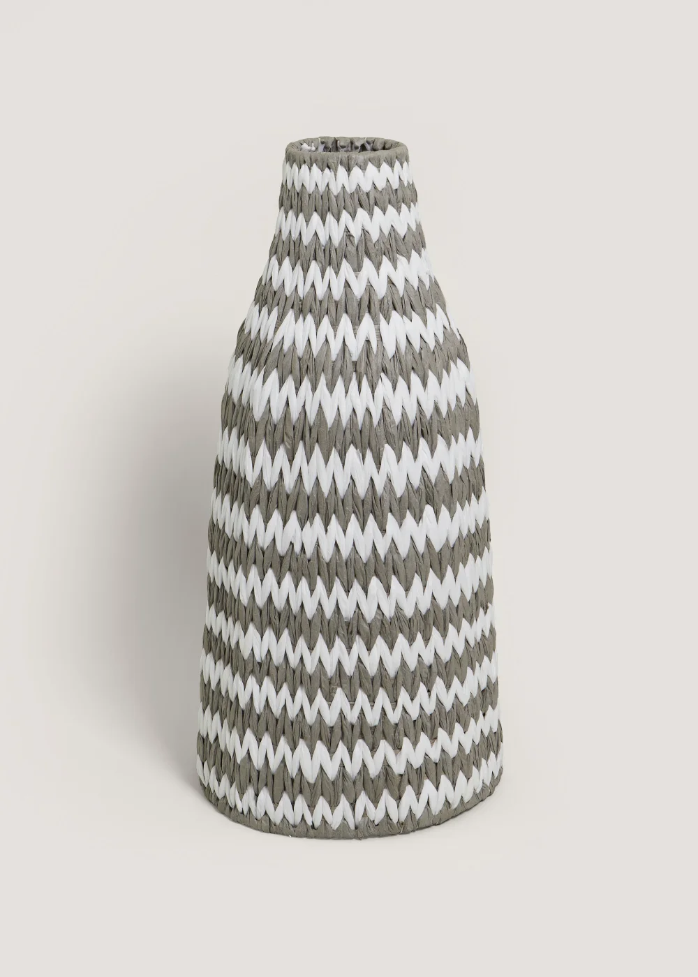 Grey Woven Paper Vase (60cm) Image 1