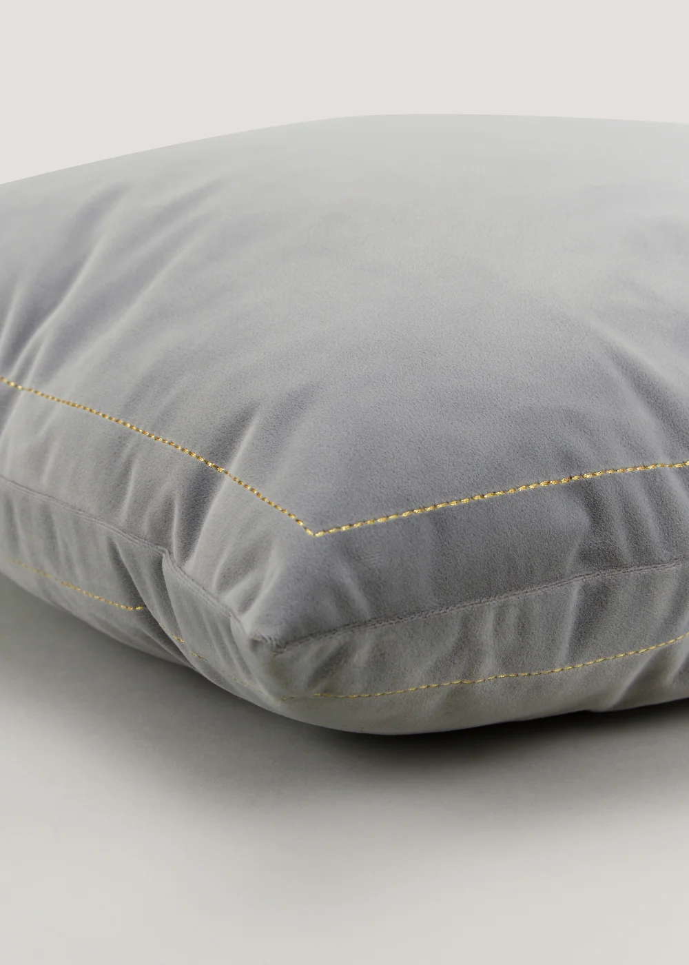 Grey Bee Embroidered Bee Cushion (43cm x 43cm) Image 2