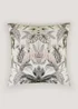 White Jungle Bird Cushion (43cm x 43cm) Image 1